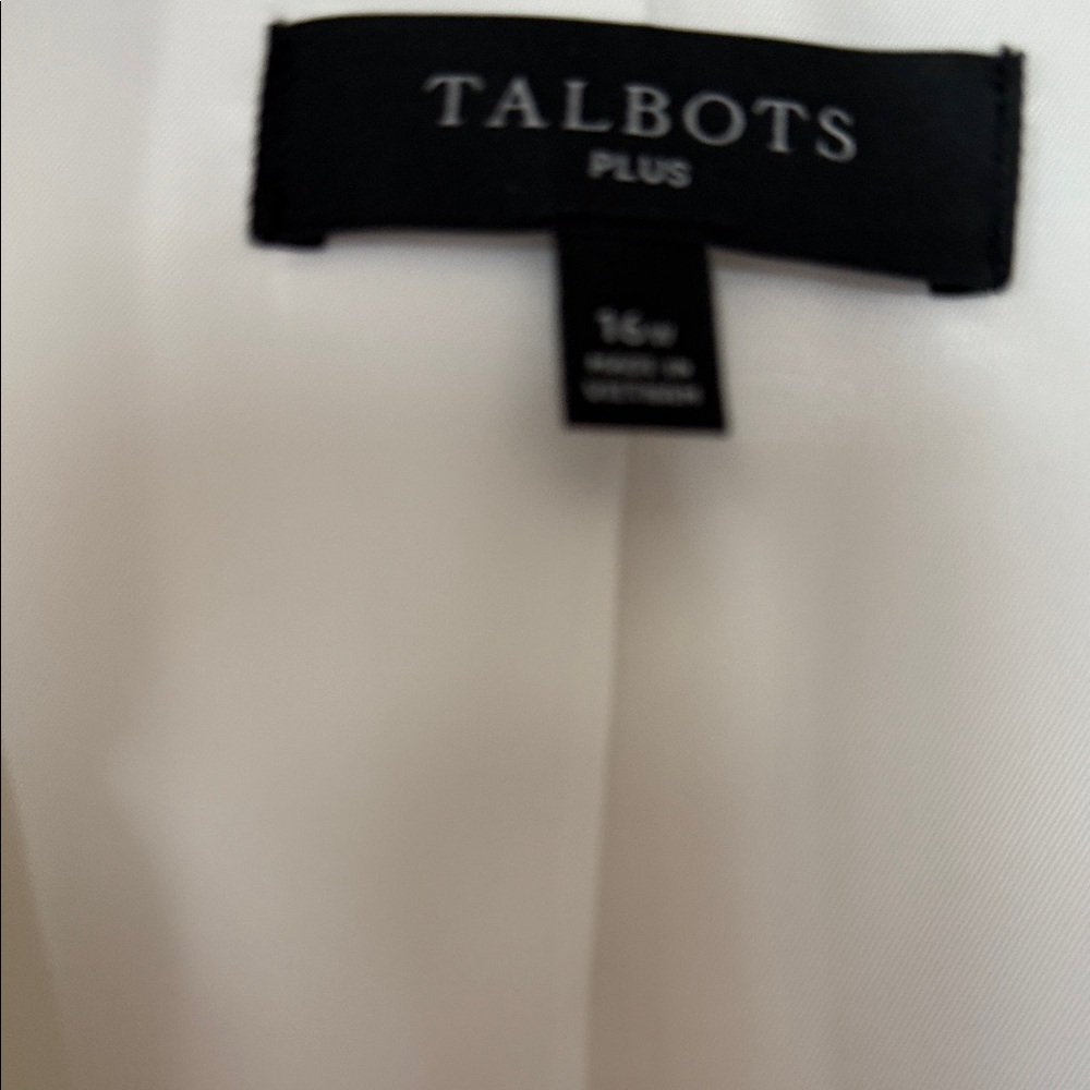 Talbots Women's Elegant White Blazer - Picture 2 of 5